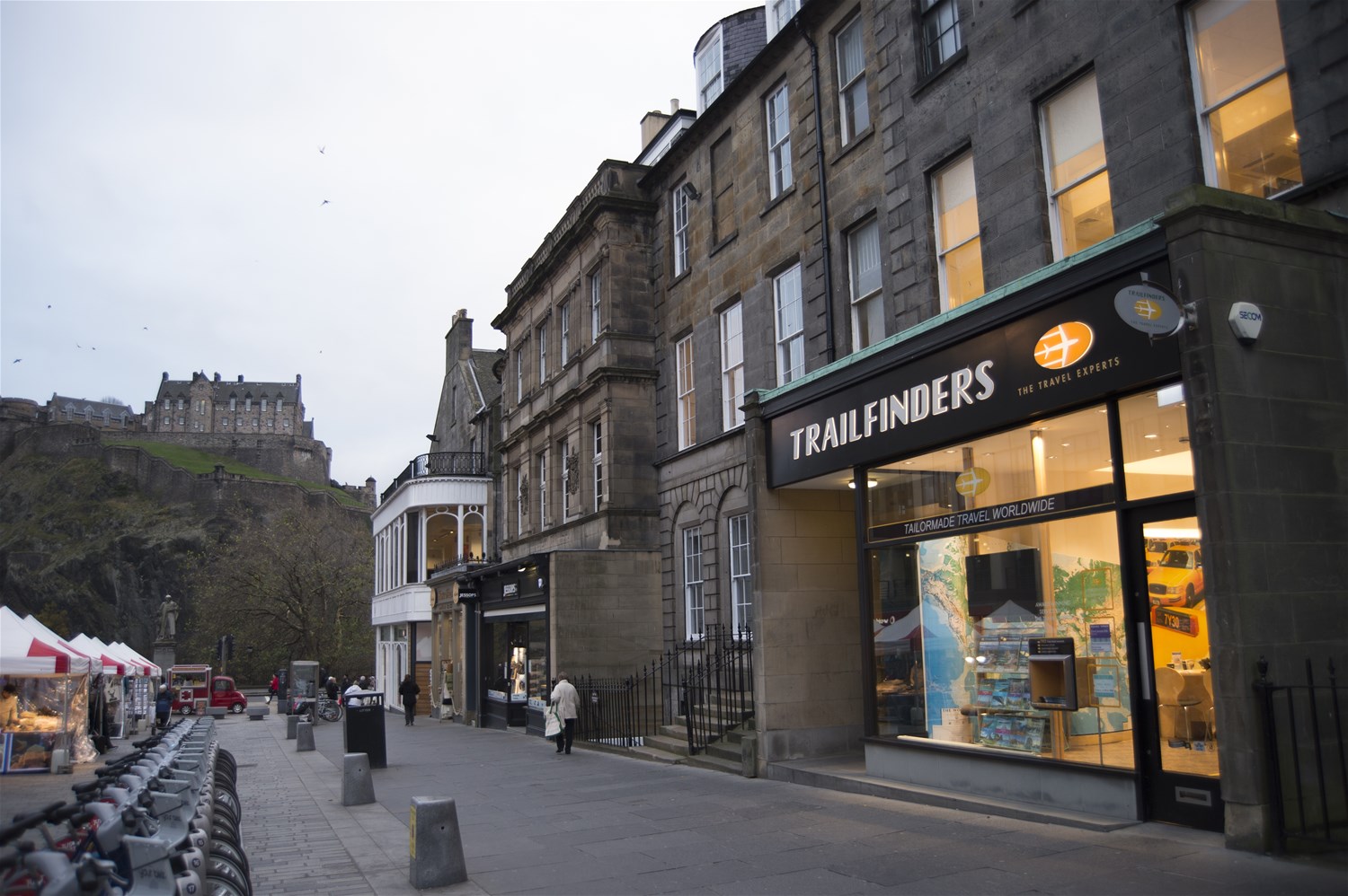 travel agent edinburgh city centre